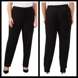 Halogen High Waist Straight Leg Dress Pants 14W (Plus)